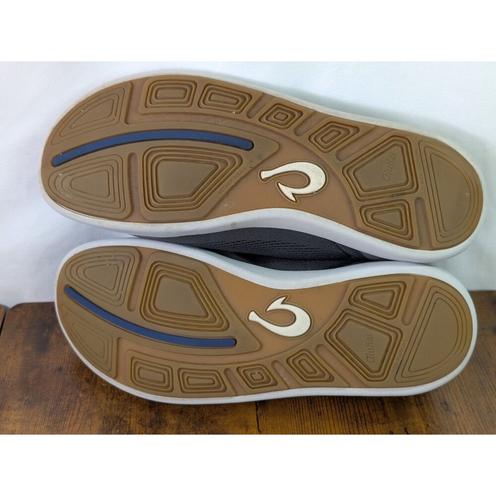 Olukai Men’s Size M9 Moku Pae Slip On Boat Gray EU 42 Sneaker Shoes - Picture 9 of 12